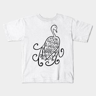 Bird is the word Kids T-Shirt